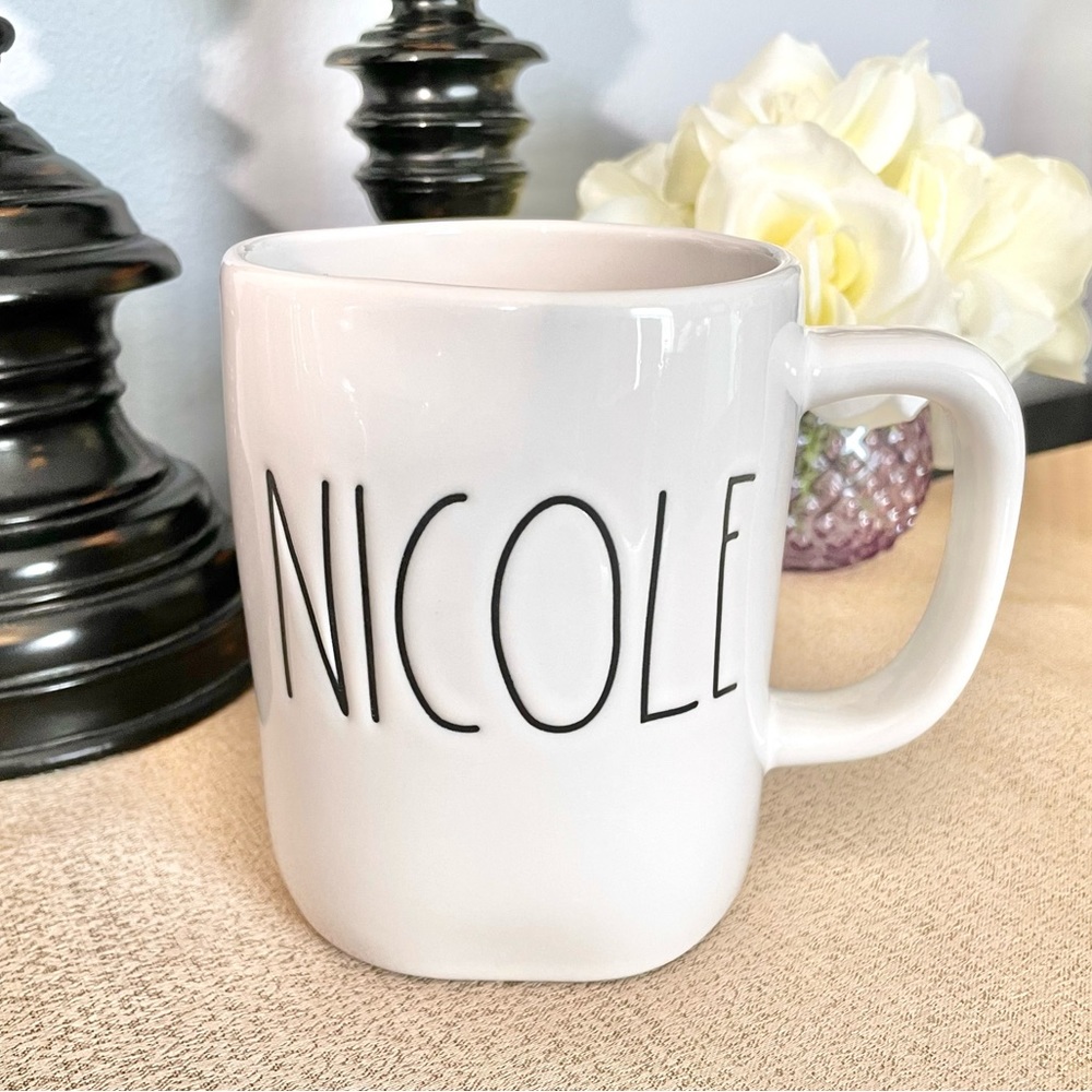 🆕Rae Dunn NICOLE Ceramic Mug